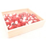 Wooden Stickers in Box - Ladybirds Wooden Stickers in Box - Ladybirds
